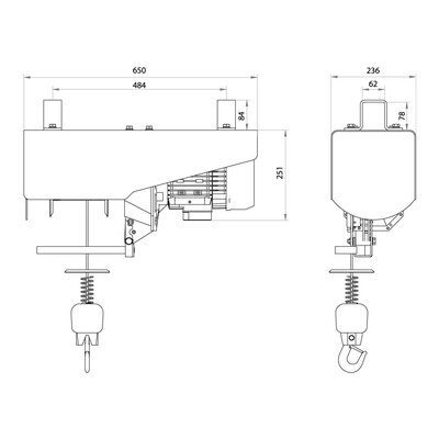 Rema® RSL Electric Scaffold Winch - Advanced Lifting
